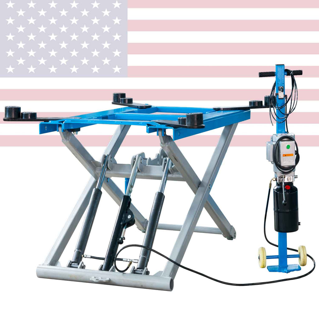 6200 LB.MID RISE SCISSOR AUTOMOTIVE LIFT HYDRAULIC MOVABLE LIFT