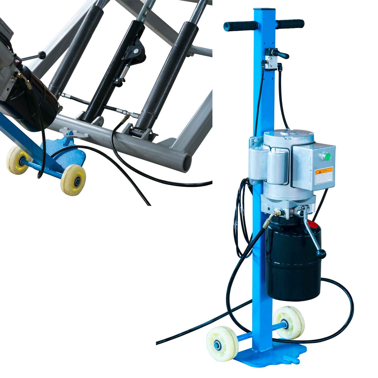 6200 LB.MID RISE SCISSOR AUTOMOTIVE LIFT HYDRAULIC MOVABLE LIFT