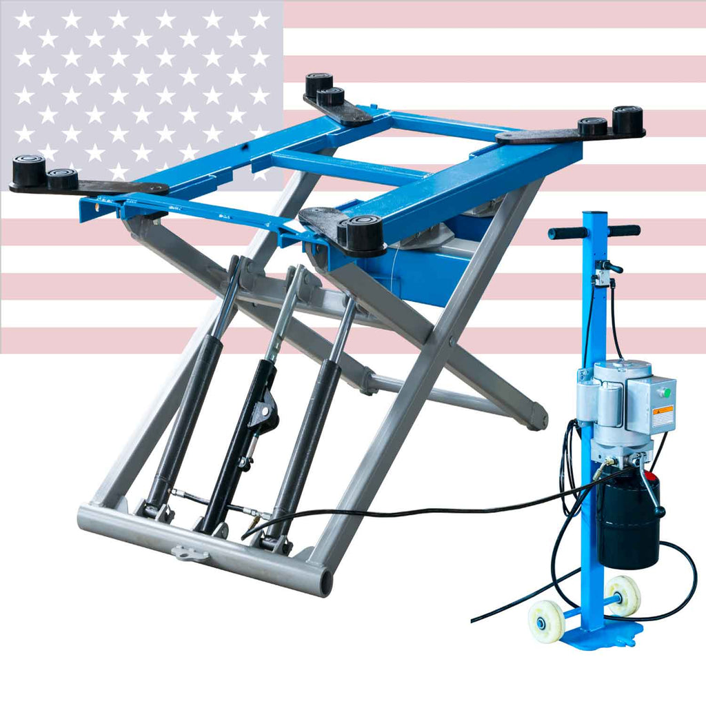 6200 LB.MID RISE SCISSOR AUTOMOTIVE LIFT HYDRAULIC MOVABLE LIFT