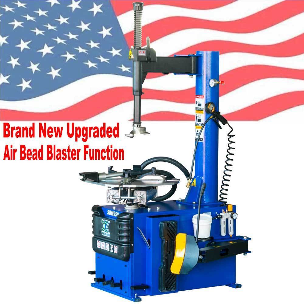AUTO+1.5 HP Tire Changer Wheel Changers Machine Balancer Rim Clamp Combo 950 680
