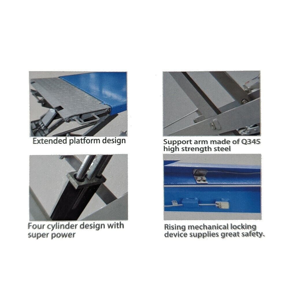 Car Hoist Low Profile Scissor lift QJYJ30-B